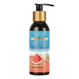 Змазка на водній основі Sensuva Natural Water-Based Watermelon (125 мл) без гліцерину і парабенів SO3227 фото