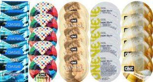 Набор из 25 шт One Oasis Premium + ONE Ribs + ONE Vanish + ONE Studs + ONEBanana SOS8456 фото