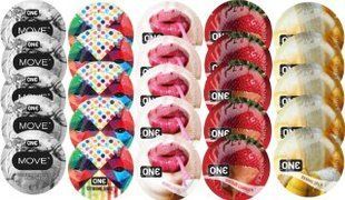 Набор из 25 шт One Move + ONERibs + ONE Bubblegum + ONEChocolateStrawberry + ONEBanana SOS8406 фото