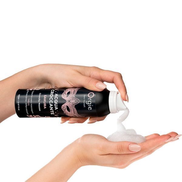 Масажна пінка Orgie &ndash; Acqua Croccante Sakura (150 мл), ефект бульбашок, що лопаються SX1492 фото