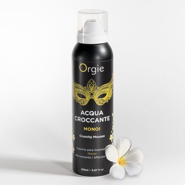 Масажна пінка Orgie &ndash; Acqua Croccante Monoi (150 мл), ефект бульбашок, що лопаються SX1491 фото