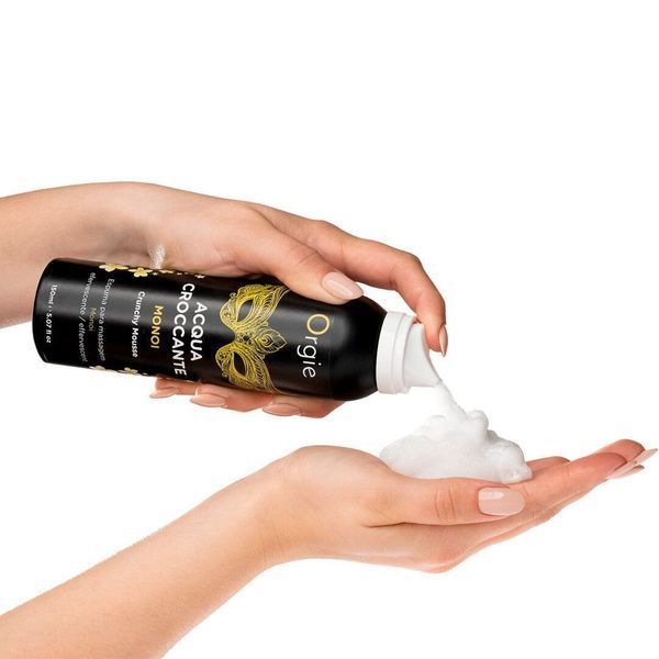 Масажна пінка Orgie &ndash; Acqua Croccante Monoi (150 мл), ефект бульбашок, що лопаються SX1491 фото