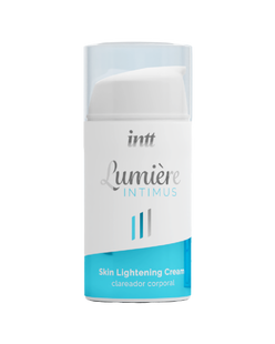 Крем для освітлення шкіри Intt Lumiere (15 мл) для всього тіла й інтимних зон, накопичувальний ефект SO3509 фото