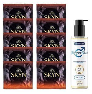Комплект Skyn Warming 10 шт + Medica‑Group Bigger Size Gel (150 мл) SOS14449 фото
