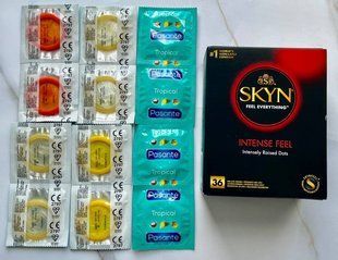 Набір Skyn Intense Feel 36 шт + Pasante Tropical 12 шт SOS3042 фото