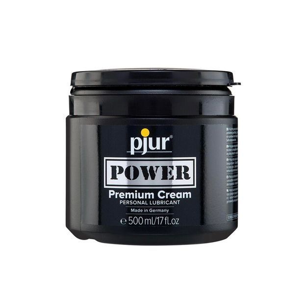 Густа змазка для фістингу та анального сексу pjur POWER Premium Cream 500 мл на гібридній основі PJ10300 фото