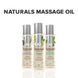 Масажна олія System JO &ndash; Naturals Massage Oil &ndash; Coconut & Lime ,з ефірними оліями (120 мл) SO6164 фото 6