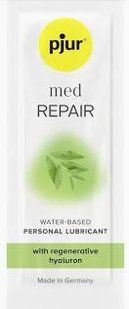 Лубрикант на водной основе pjur MED Repair glide с регенерирующим гиалуроном для сухой кожи 2 мл 12710/пробник фото
