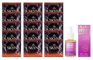 Комплект Skyn Warming 15 шт + Make Me Quiver 30 мл SOS14506 фото