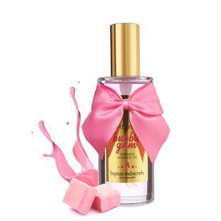 Розігріваюча олія Bijoux Indiscrets Light my Fire &ndash; Strawberry Bubblegum (100 мл) SO9343 фото