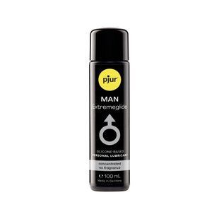 Густая силиконовая смазка pjur MAN Premium Extremeglide 100 мл с длительным эффектом, экономичная PJ10640 фото