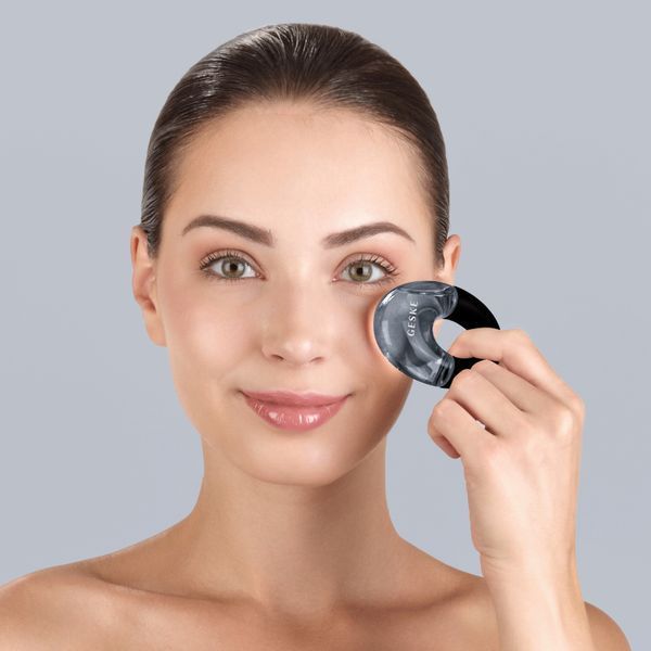 Масажер для очей GESKE Cool&Warm Eye Massager 7в1 black HB0308 фото