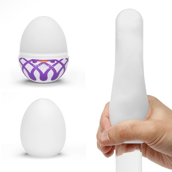 Мастурбатор-яйцо Tenga Egg Mesh с сетчатым рельефом SO5496 фото