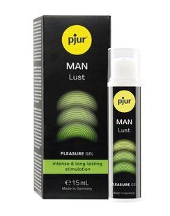 Рідкий вібратор для чоловіків pjur MAN Lust, 15 мл, з ефектом мурашок SX3122 фото