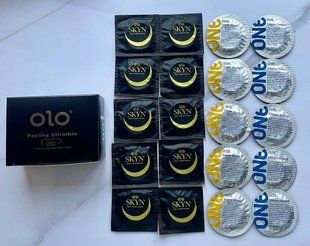 Комплект 10 шт Skyn Original - 10 шт One Classic, Super Studs - 10 шт OLO Feeling Ultrathin 001 SOS2534 фото