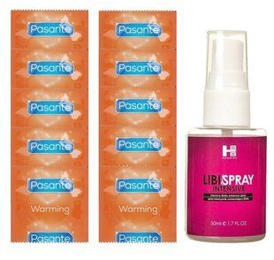 Комплект Pasante Warming 10 шт + SHS LibiSpray 50 мл SOS14256 фото