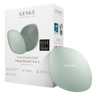 Щітка для обличчя GESKE Facial Brush 4в1 green HB0052 фото
