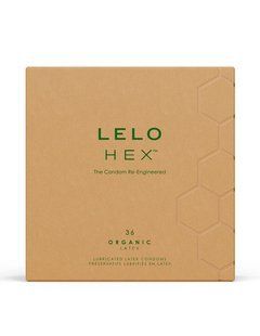 Презервативи LELO HEX Condoms Organic 36 Pack, тонкі та суперміцні SX3045 фото