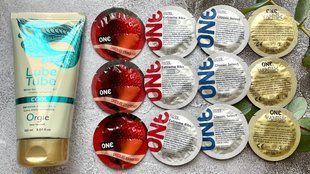 Набір 12 шт ONE Classic, Extreme Ribs, Flavor Waves, Vanish + лубрикант LUBE TUBE COOL, 150 мл ORGIE SOS2433 фото