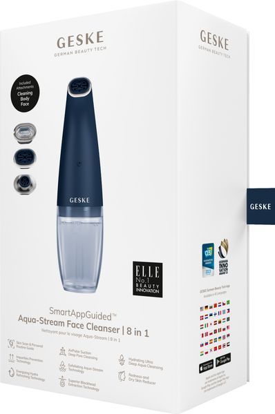 Очищуючий засіб для обличчя GESKE Aqua-Stream Face Cleanser 8в1 midnight HB0400 фото