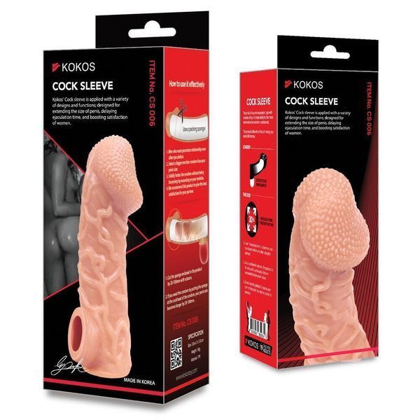 Насадка на член Kokos Cock Sleeve CS 006 L SX1462 фото