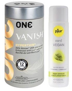 Набір 12 шт ONE Vanish + Pjur MED Vegan Glide 100 мл SOS13079 фото