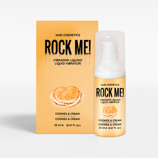 Рідкий вібратор Nuei ROCK ME! Cookies & Cream, 20 мл ST35 фото