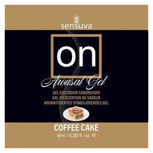 Пробник збудливого гелю Sensuva - ON for Her Arousal Gel Coffee Cake (4 мл) SO3160 фото