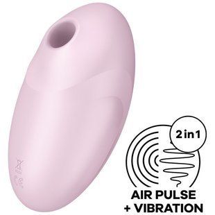 Вакуумный стимулятор с вибрацией Satisfyer Vulva Lover 3 Pink SO7782 фото