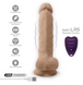Вібраційний фалоімітатор з ефектом пам'яті SilexD Vetus Vibro Flesh + LRS (MODEL 1 size 8in, 20,3 x 4,2 см) SO8213 фото 5