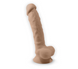 Вібраційний фалоімітатор з ефектом пам'яті SilexD Vetus Vibro Flesh + LRS (MODEL 1 size 8in, 20,3 x 4,2 см) SO8213 фото 1