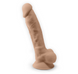 Вібраційний фалоімітатор з ефектом пам'яті SilexD Vetus Vibro Flesh + LRS (MODEL 1 size 8in, 20,3 x 4,2 см) SO8213 фото 2